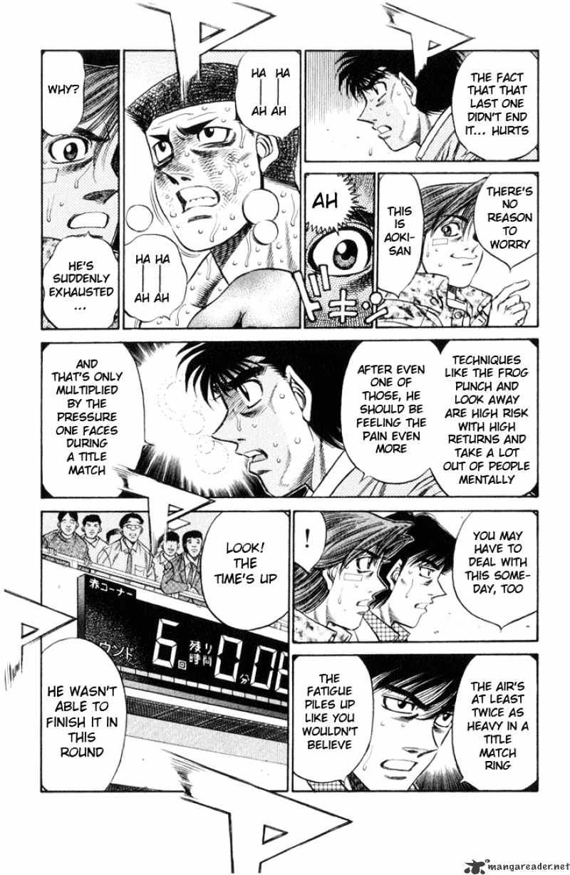 Hajime no Ippo: Fighting Spirit, Chapter 456 image 07